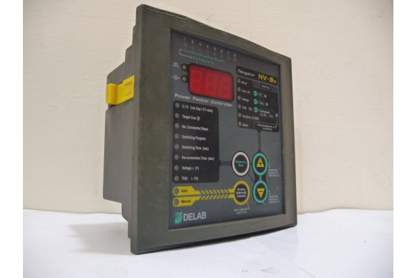 Power Factor Controller, NV-8s, TM-20317-N, Delab